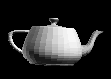 Rough image of teapot