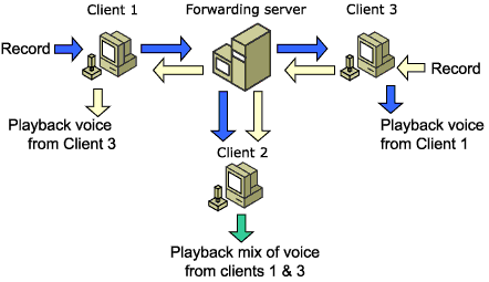 Forwarding server