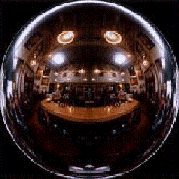 Sphere map of the inside of a building